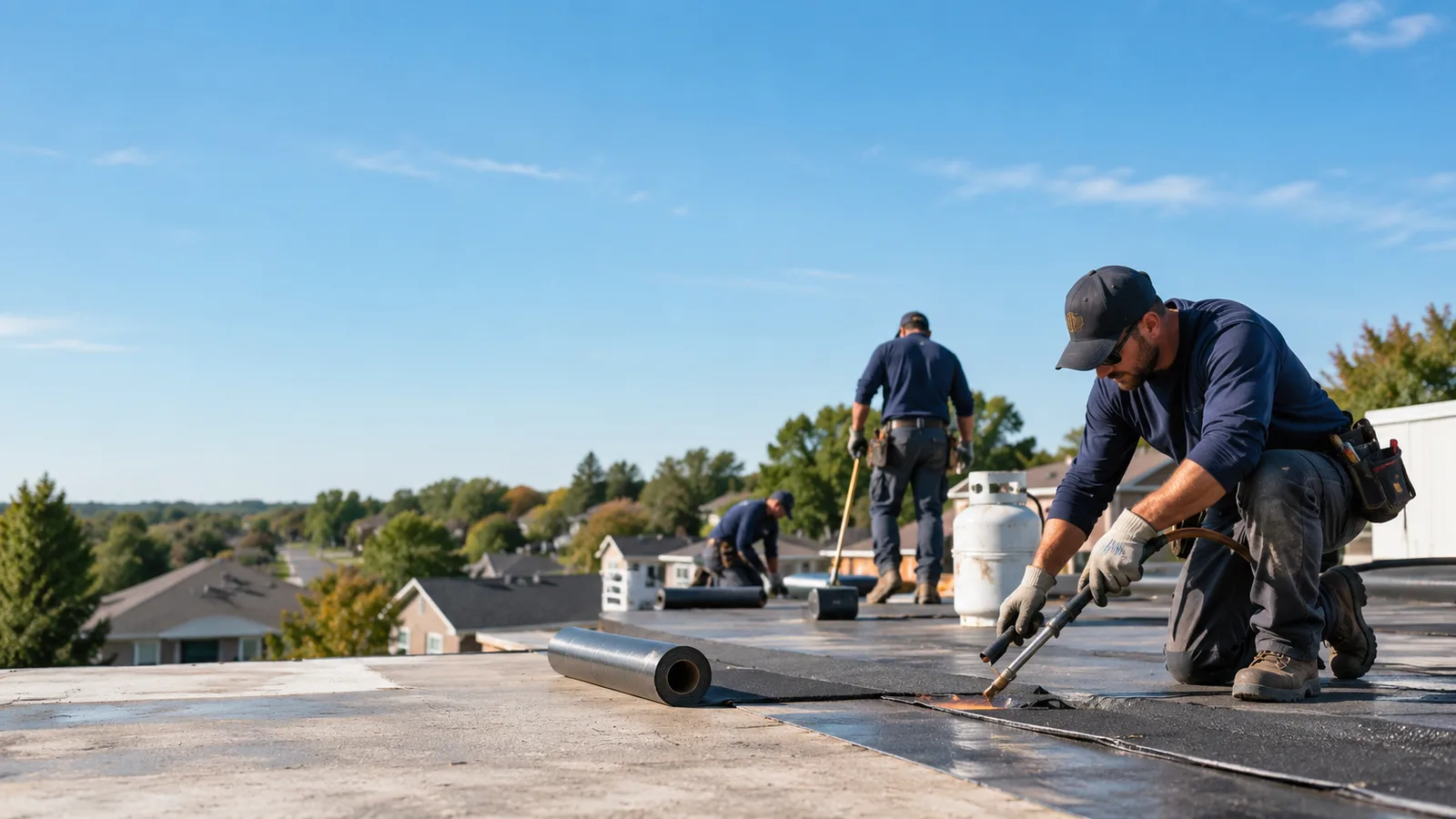 Flat Roof Leak Repair providers in Schlater, MS